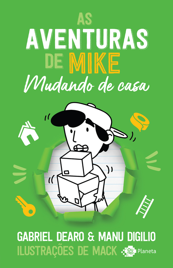 «As aventuras de Mike 3: mudando de casa» Gabriel Dearo / Manu Digilio